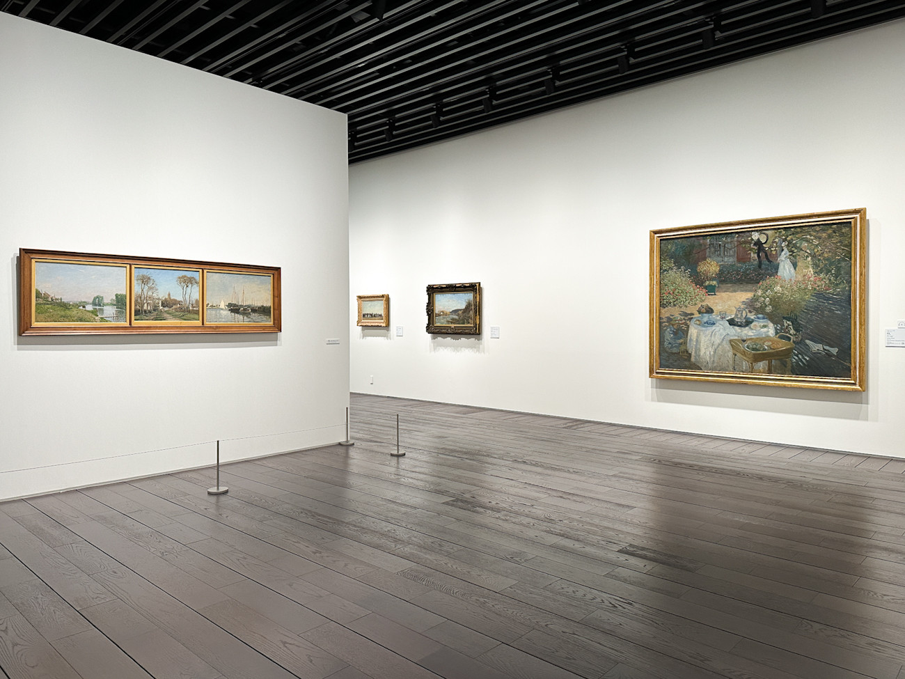 アーティゾン美術館「モネ没後100年　クロード・モネ －風景への問いかけ」会場