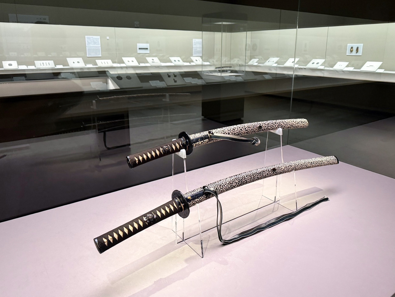 根津美術館「英姿颯爽 ― 根津美術館の武器・武具 ―」会場