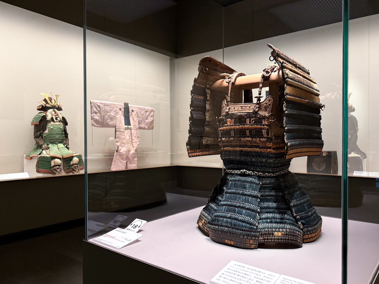 根津美術館「英姿颯爽 ― 根津美術館の武器・武具 ―」会場