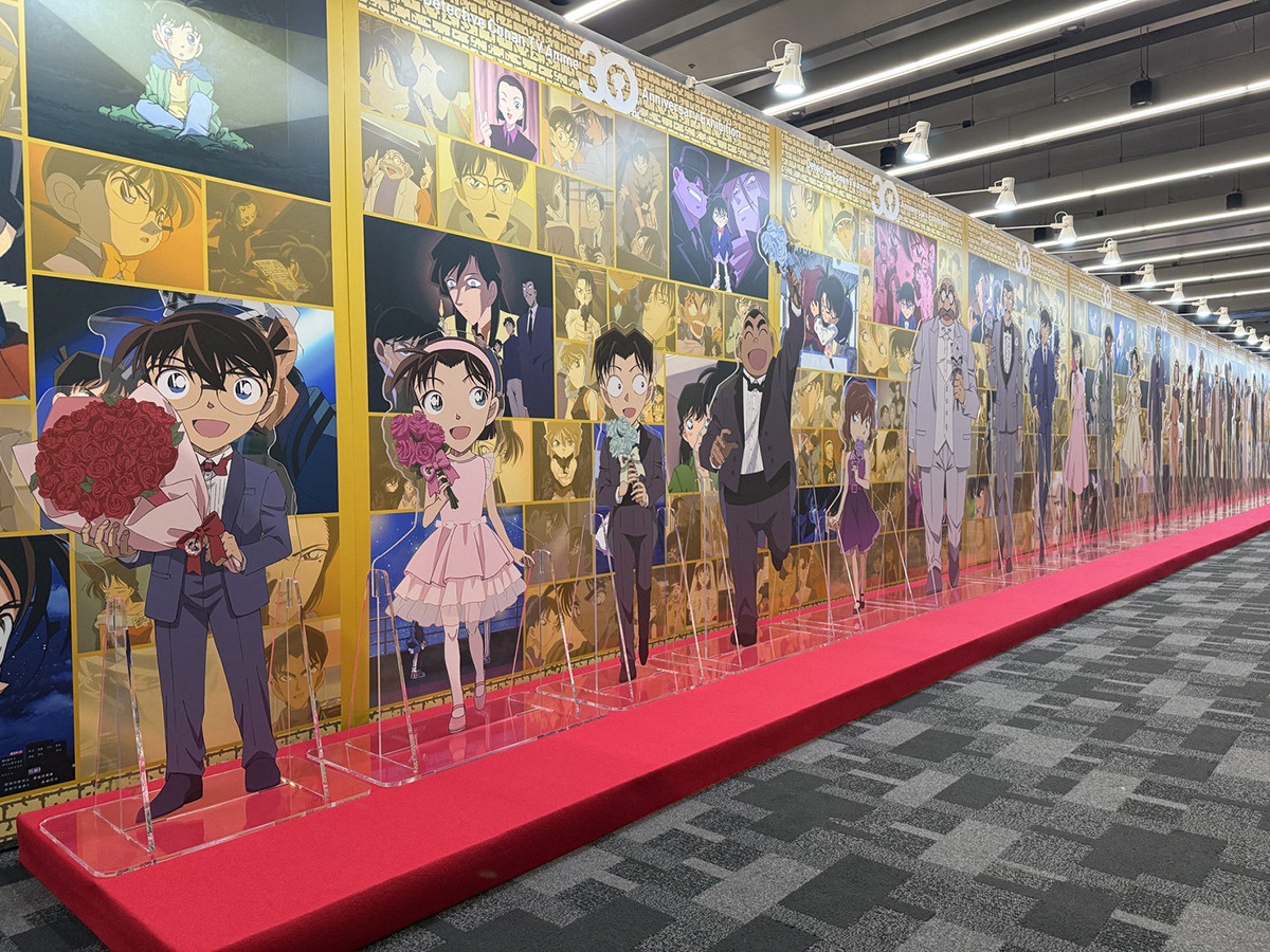 東京ドームシティ プリズムホール「放送30周年記念 TVアニメ『名探偵コナン』展」会場