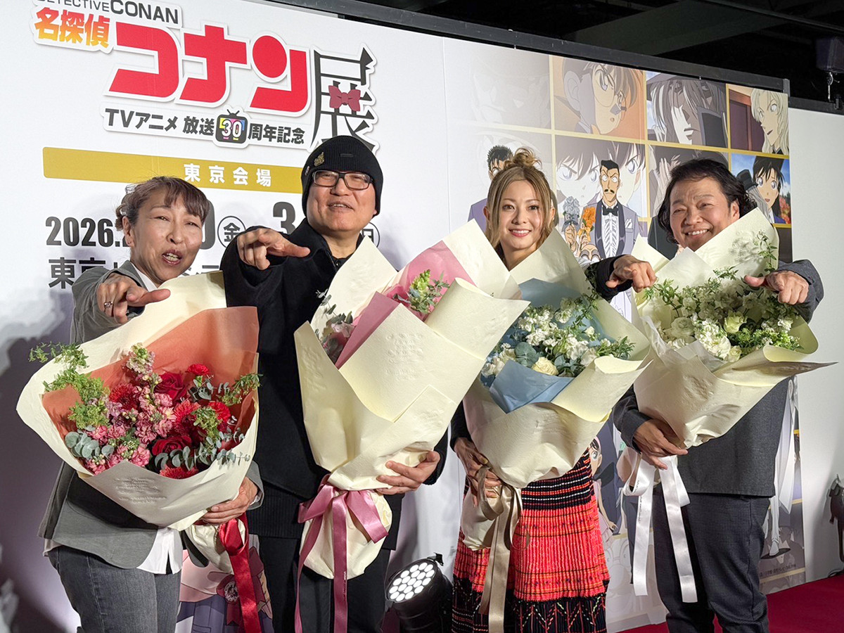 東京ドームシティ プリズムホール「放送30周年記念 TVアニメ『名探偵コナン』展」会場