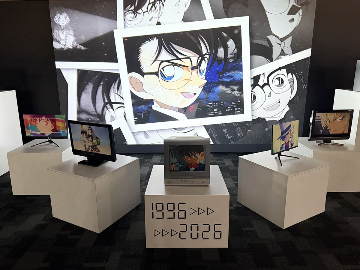 東京ドームシティ プリズムホール「放送30周年記念 TVアニメ『名探偵コナン』展」会場