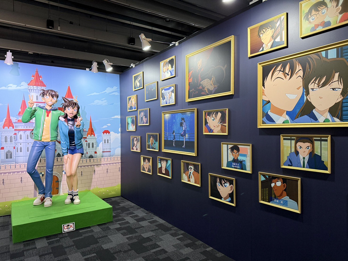 東京ドームシティ プリズムホール「放送30周年記念 TVアニメ『名探偵コナン』展」会場