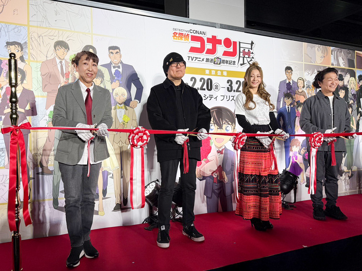 東京ドームシティ プリズムホール「放送30周年記念 TVアニメ『名探偵コナン』展」会場