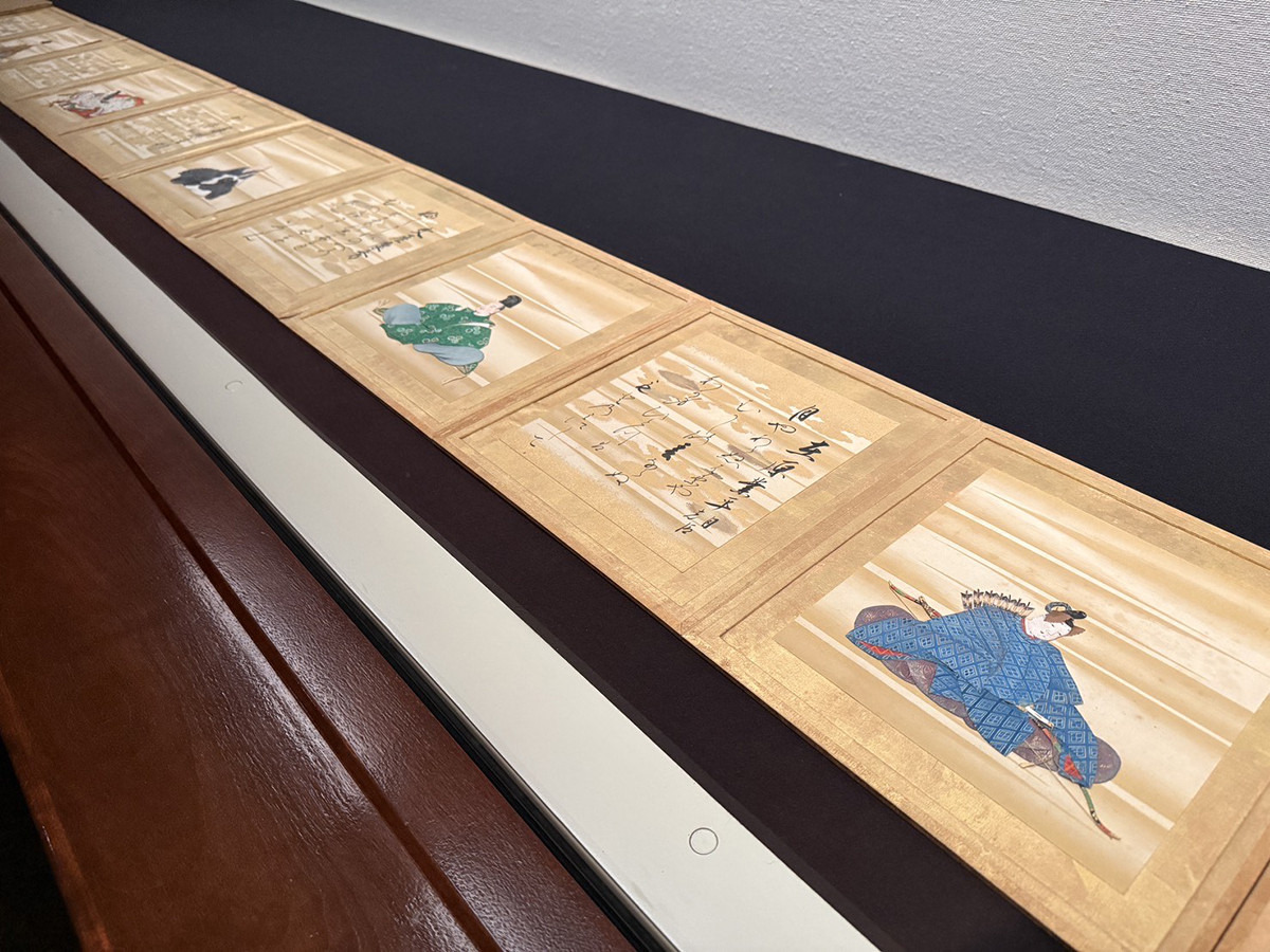 三井記念美術館「歌仙 在原業平と伊勢物語」会場