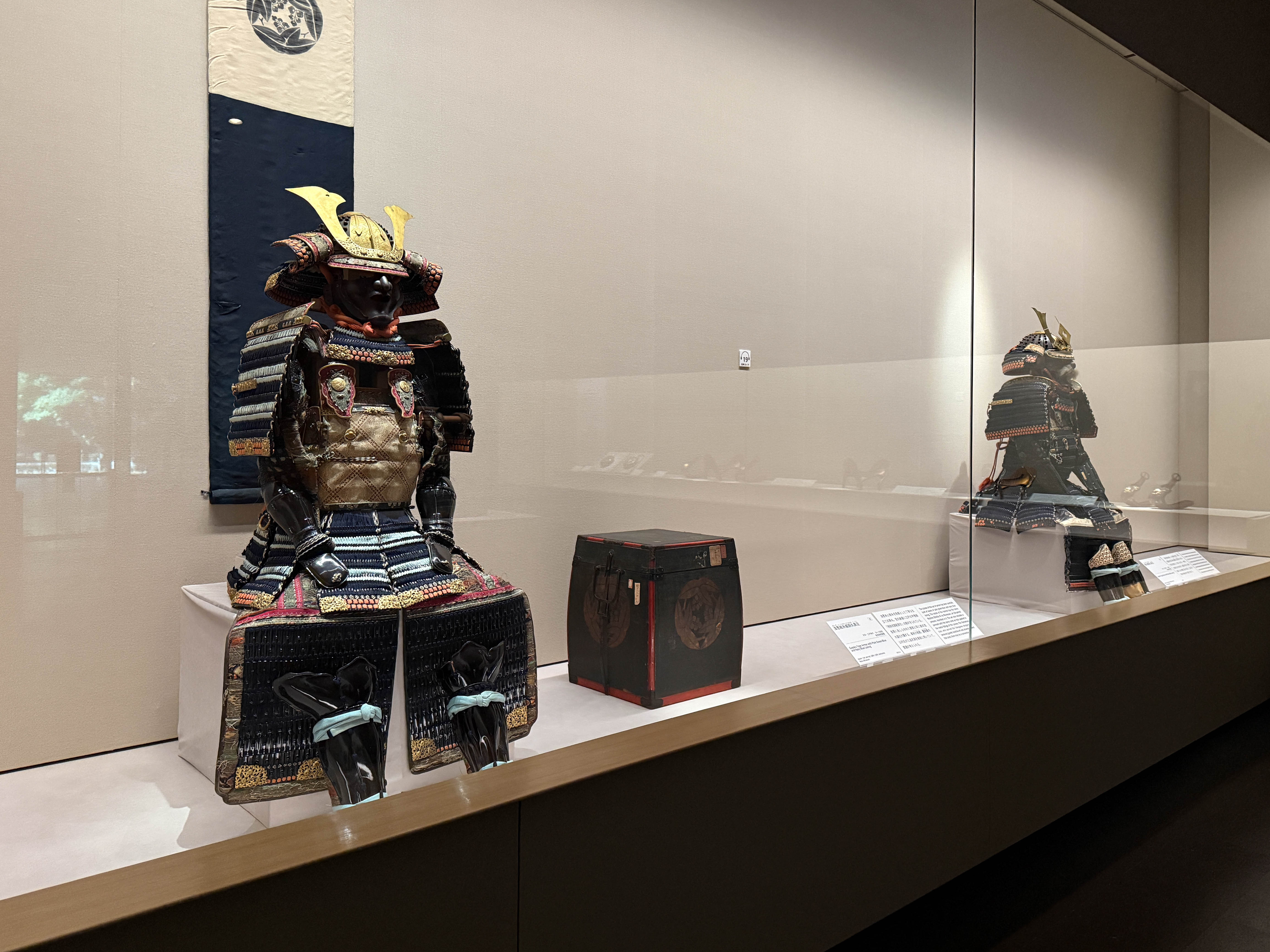 根津美術館「英姿颯爽 ― 根津美術館の武器・武具 ―」会場