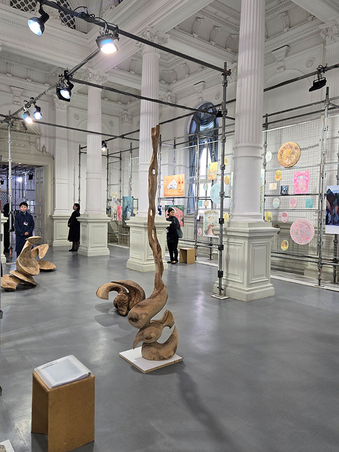 メイン会場展示風景
