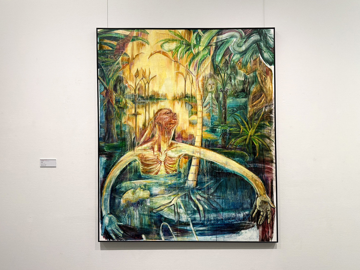 「FACE展2026」グランプリの、吉田茉莉子《天泣》