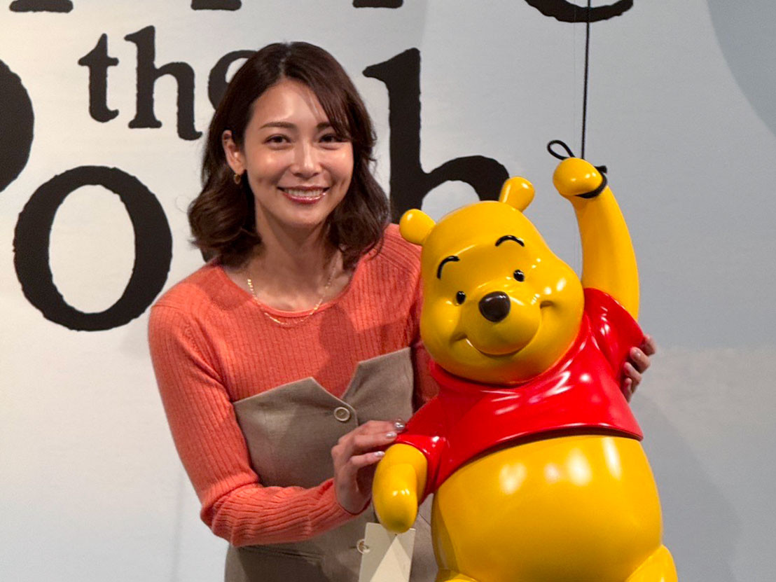 松屋銀座「原作デビュー100周年記念 くまのプーさん展」会場