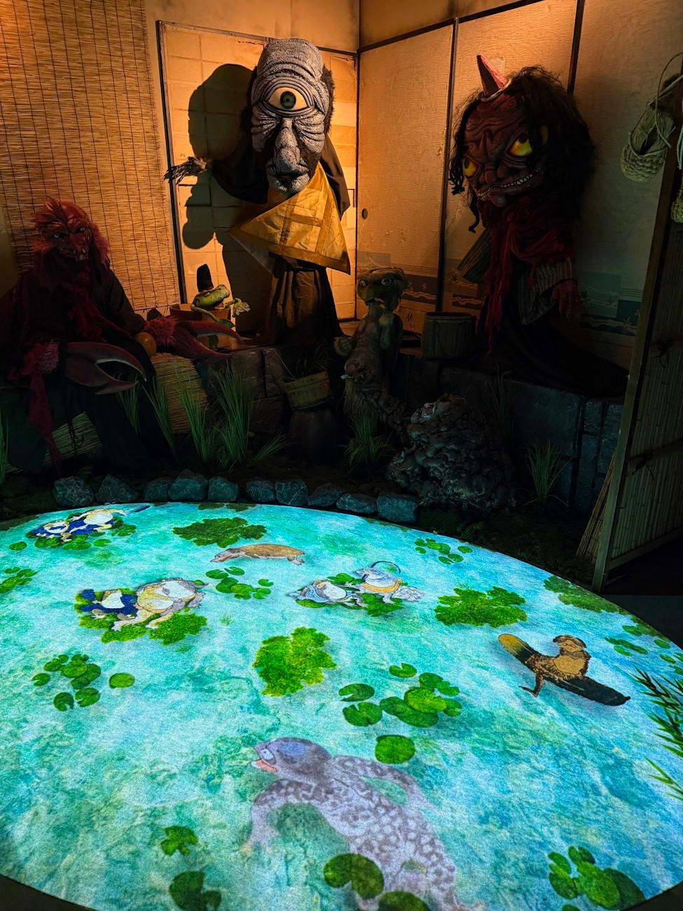 寺田倉庫G1ビル「動き出す妖怪展 TOKYO」会場