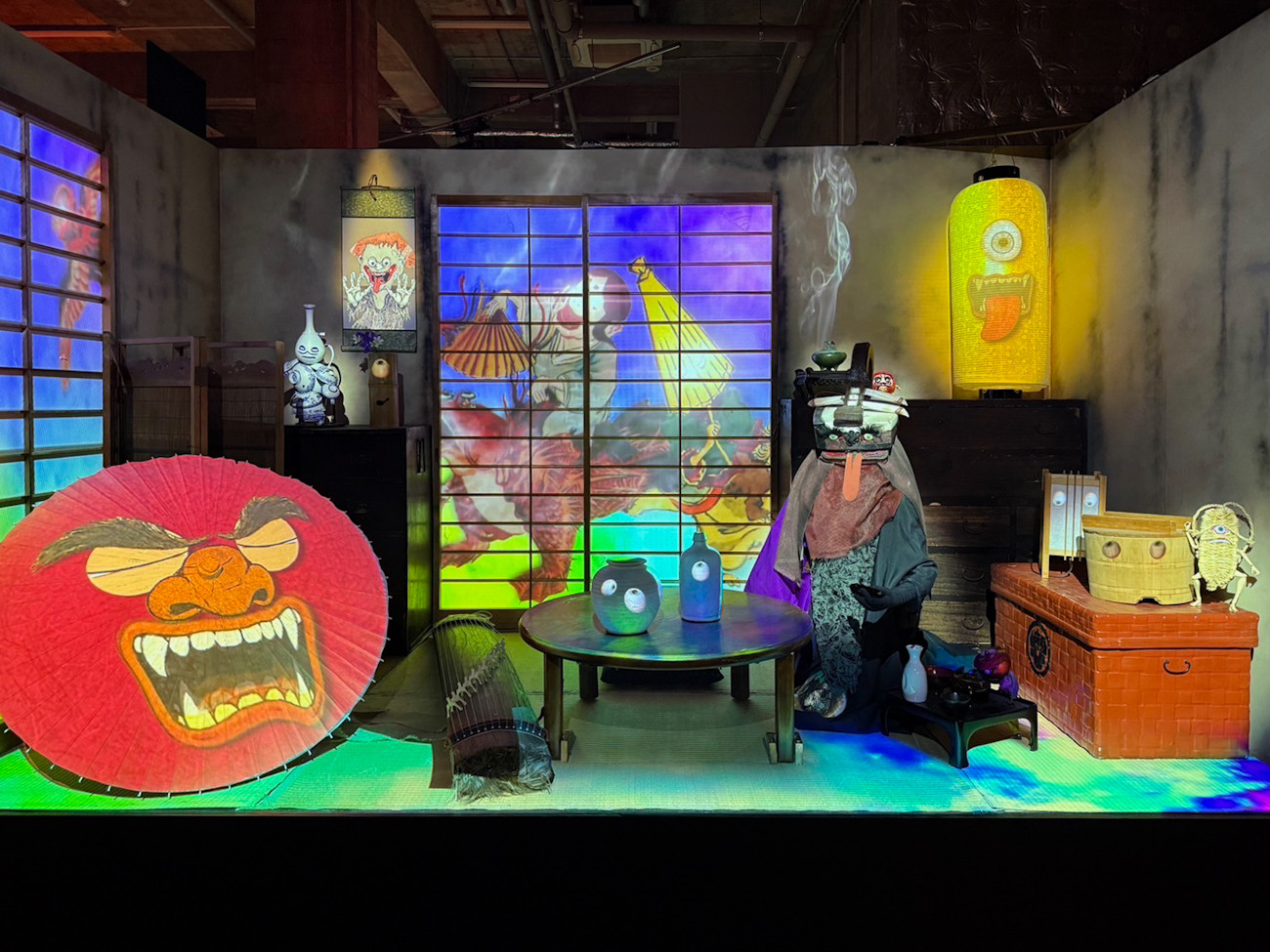 寺田倉庫G1ビル「動き出す妖怪展 TOKYO」会場