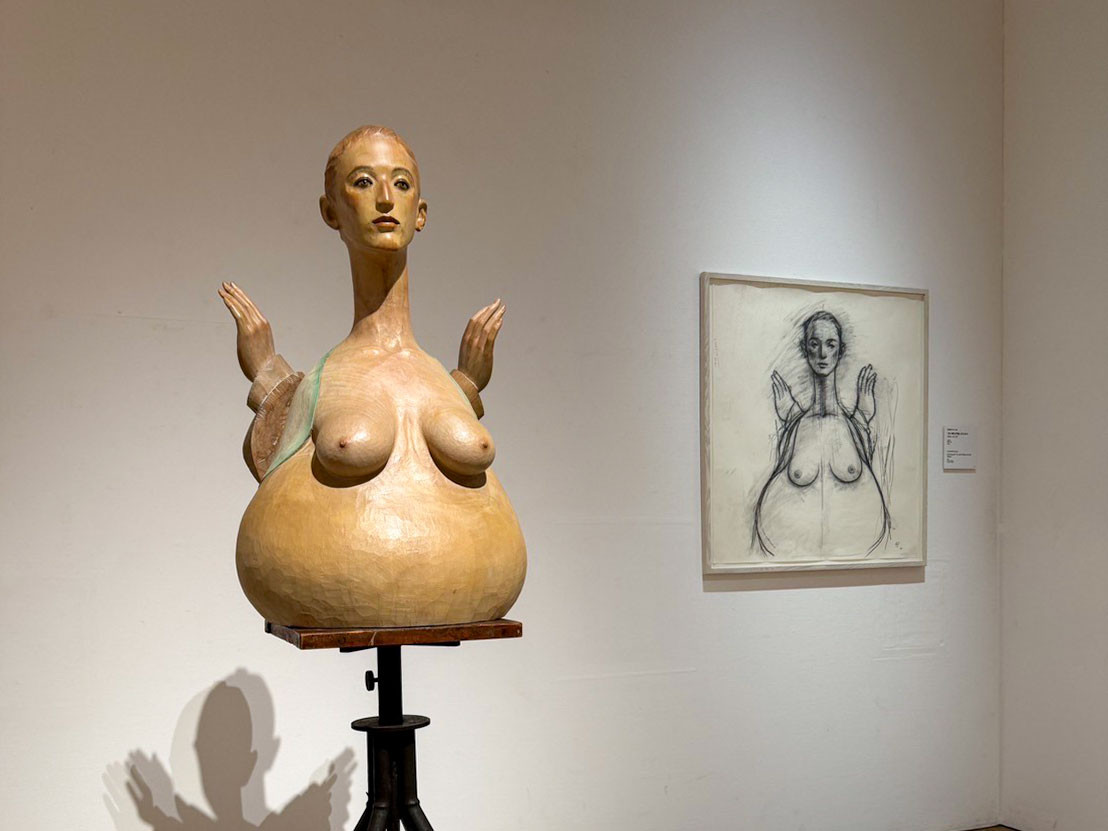 東京藝術大学大学美術館「ＮＨＫ日曜美術館５０年展」会場