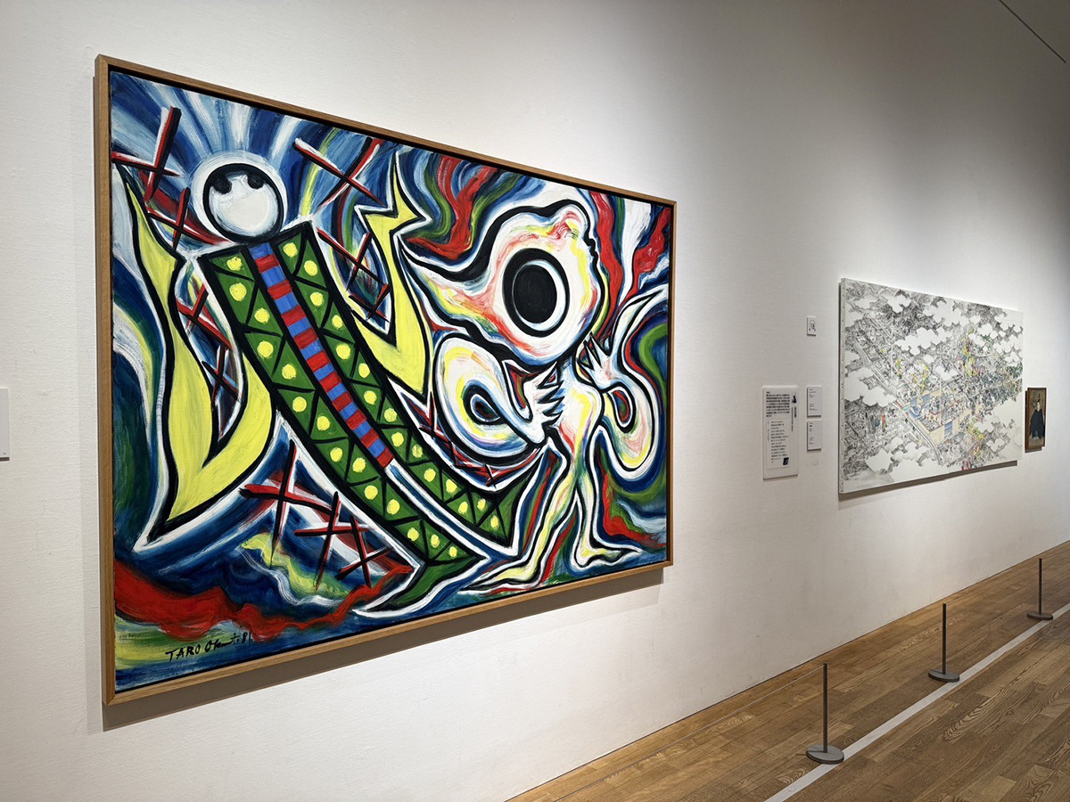 東京藝術大学大学美術館「ＮＨＫ日曜美術館５０年展」会場