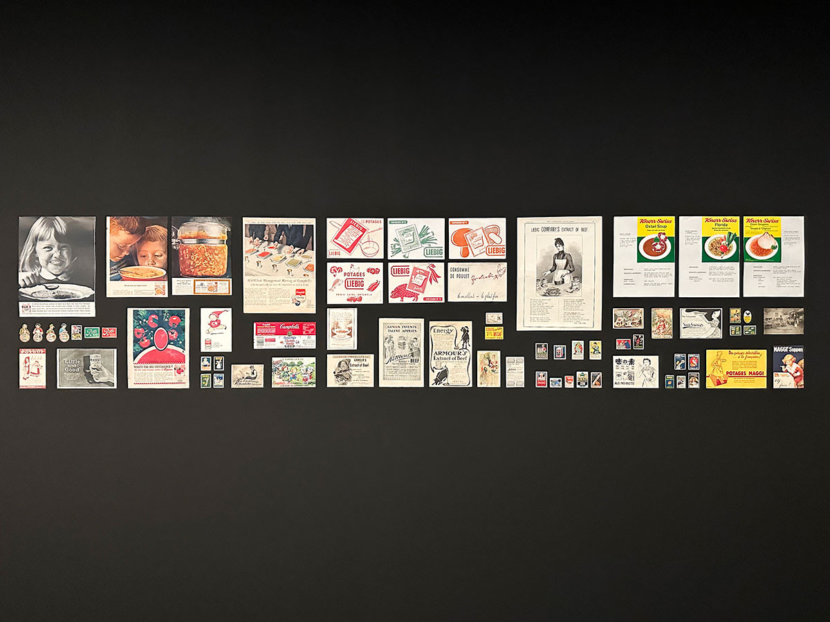 企画展「スープはいのち」会場風景