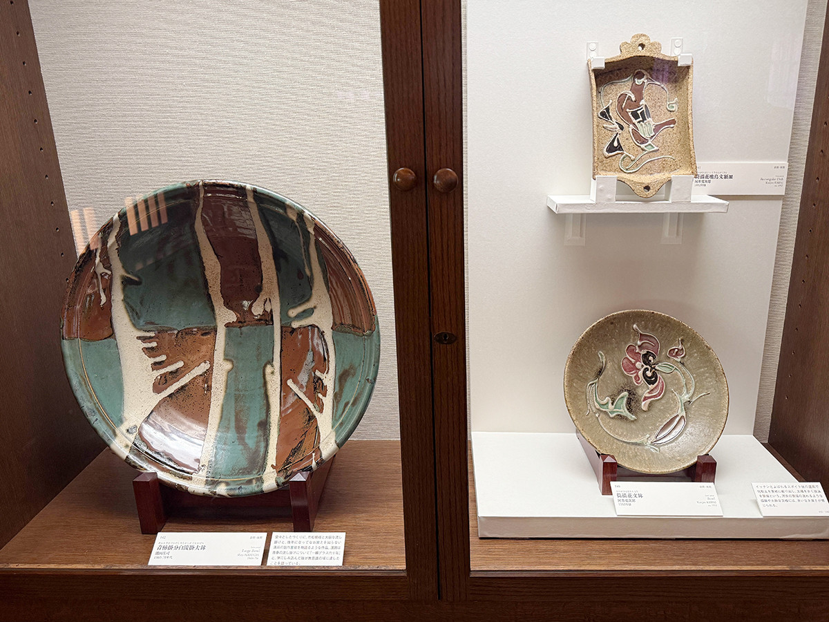 アサヒグループ大山崎山荘美術館「河井寬次郎と濱田庄司」会場より　第4章「それぞれの道」