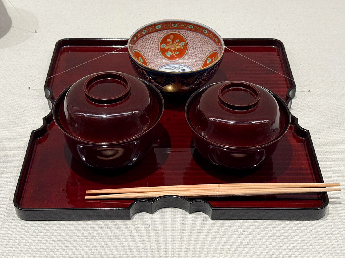 静嘉堂文庫美術館「美を味わう ― 懐石のうつわと茶の湯」会場