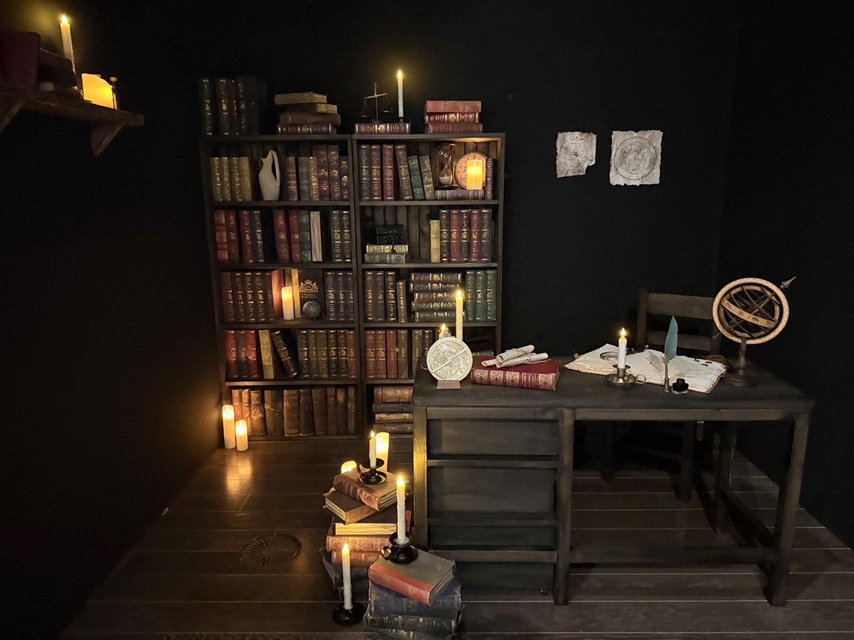 「『チ。 ―地球の運動について―』×東京シティビュー ～世界の見方が変わる体験を、展望台で～」会場