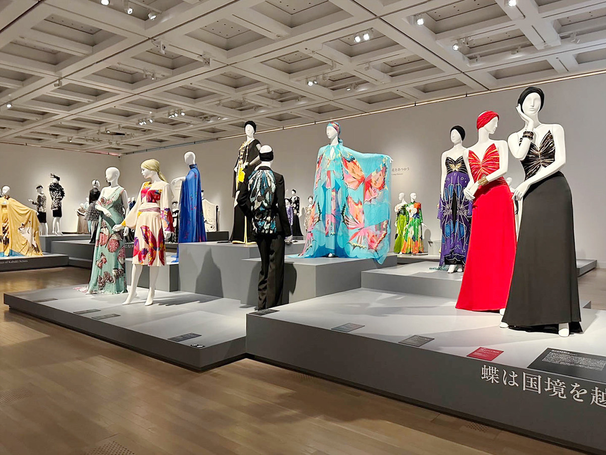 国立新美術館「生誕100年 森英恵 ヴァイタル・タイプ」会場