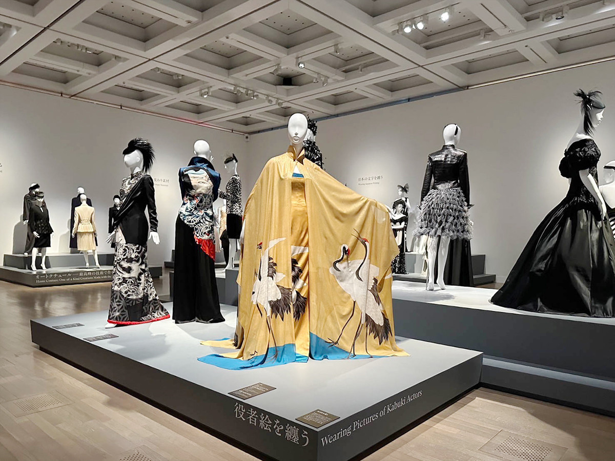 国立新美術館「生誕100年 森英恵 ヴァイタル・タイプ」会場