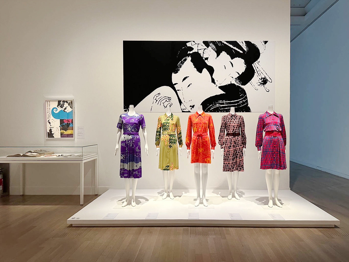 国立新美術館「生誕100年 森英恵 ヴァイタル・タイプ」会場