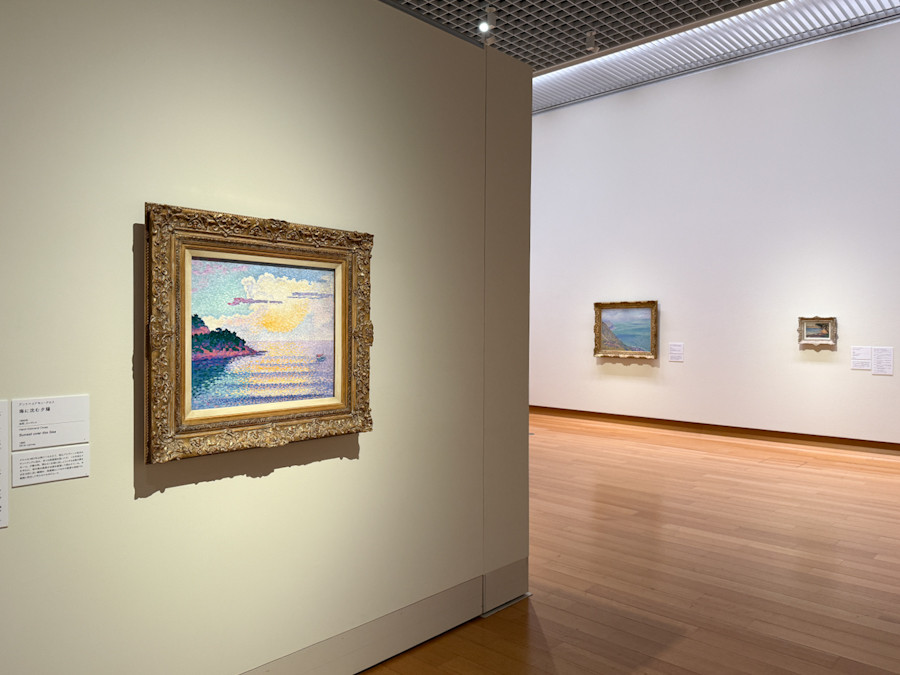 宇都宮美術館「ゴッホの跳ね橋と印象派の画家たち」会場