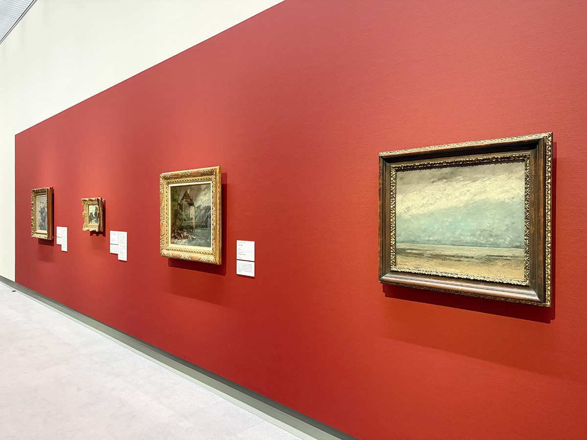 宇都宮美術館「ゴッホの跳ね橋と印象派の画家たち　ヴァルラフ＝リヒャルツ美術館所蔵」会場より　第1章「印象派以前】