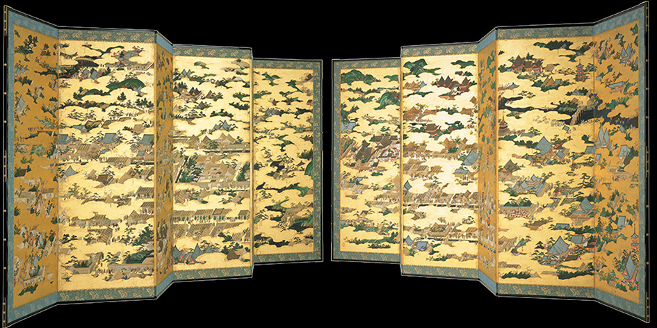 国宝　上杉本洛中洛外図屏風　原本特別展時