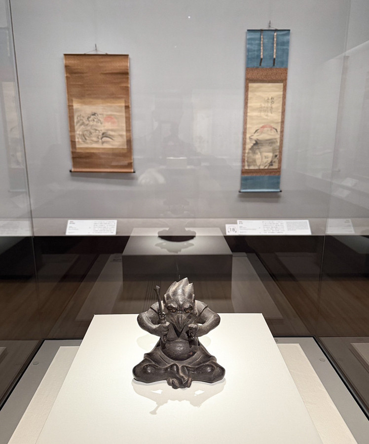 サントリー美術館「ゴールドマン コレクション 河鍋暁斎の世界」会場