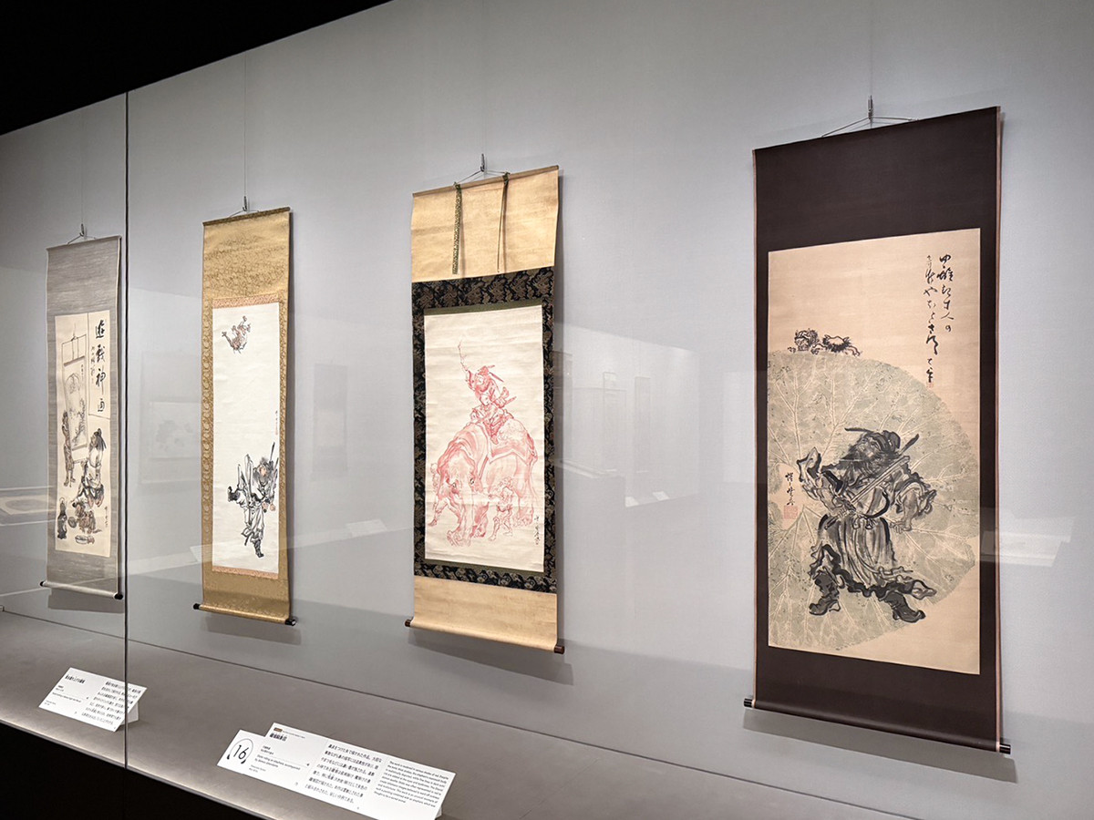 サントリー美術館「ゴールドマン コレクション 河鍋暁斎の世界」会場