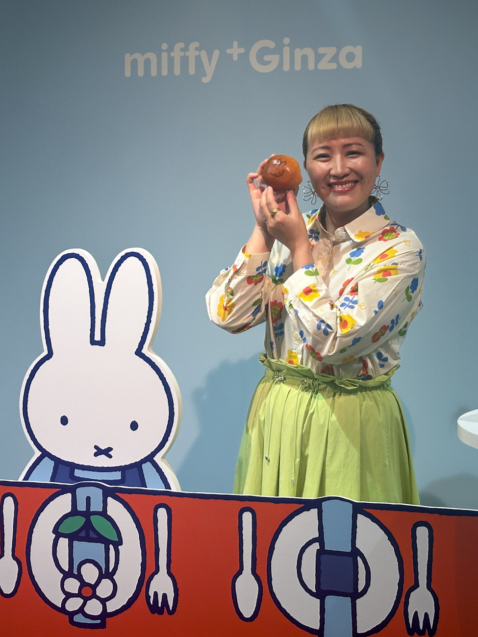 松屋銀座「miffy⁺Ginza ミッフィーと めぐる かわいくて おいしい お店」会場