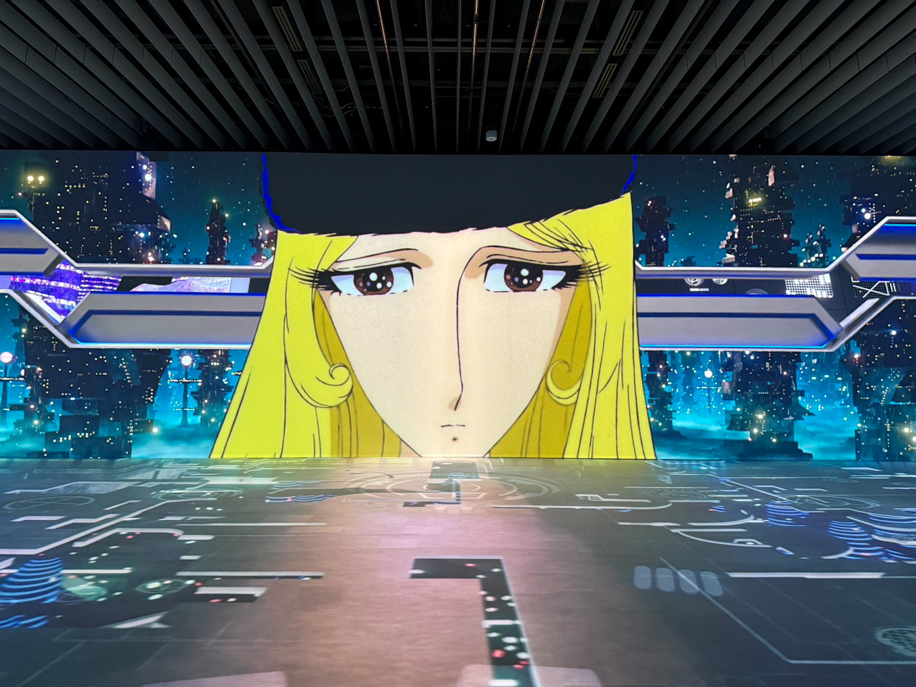 角川武蔵野ミュージアム「銀河鉄道999 THE GALAXY EXPERIENCE あの旅は、まだ続いている。」会場