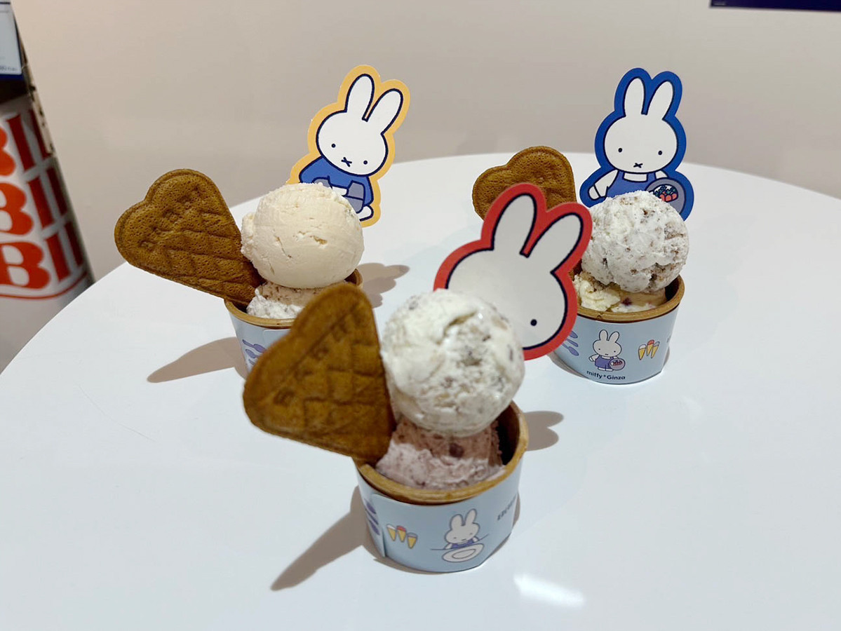 松屋銀座「miffy⁺Ginza ミッフィーと めぐる かわいくて おいしい お店」会場