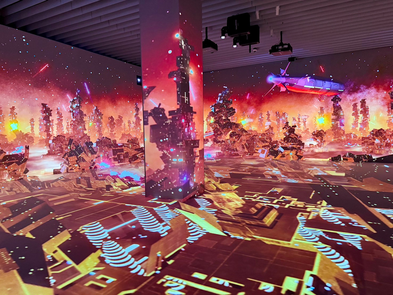 角川武蔵野ミュージアム「銀河鉄道999 THE GALAXY EXPERIENCE あの旅は、まだ続いている。」会場