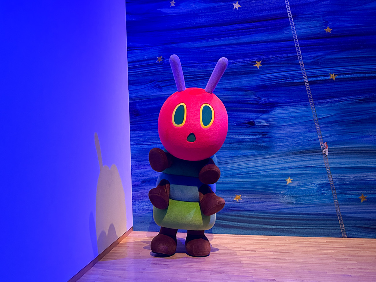 東京都現代美術館「エリック・カール展 はじまりは、はらぺこあおむし」会場