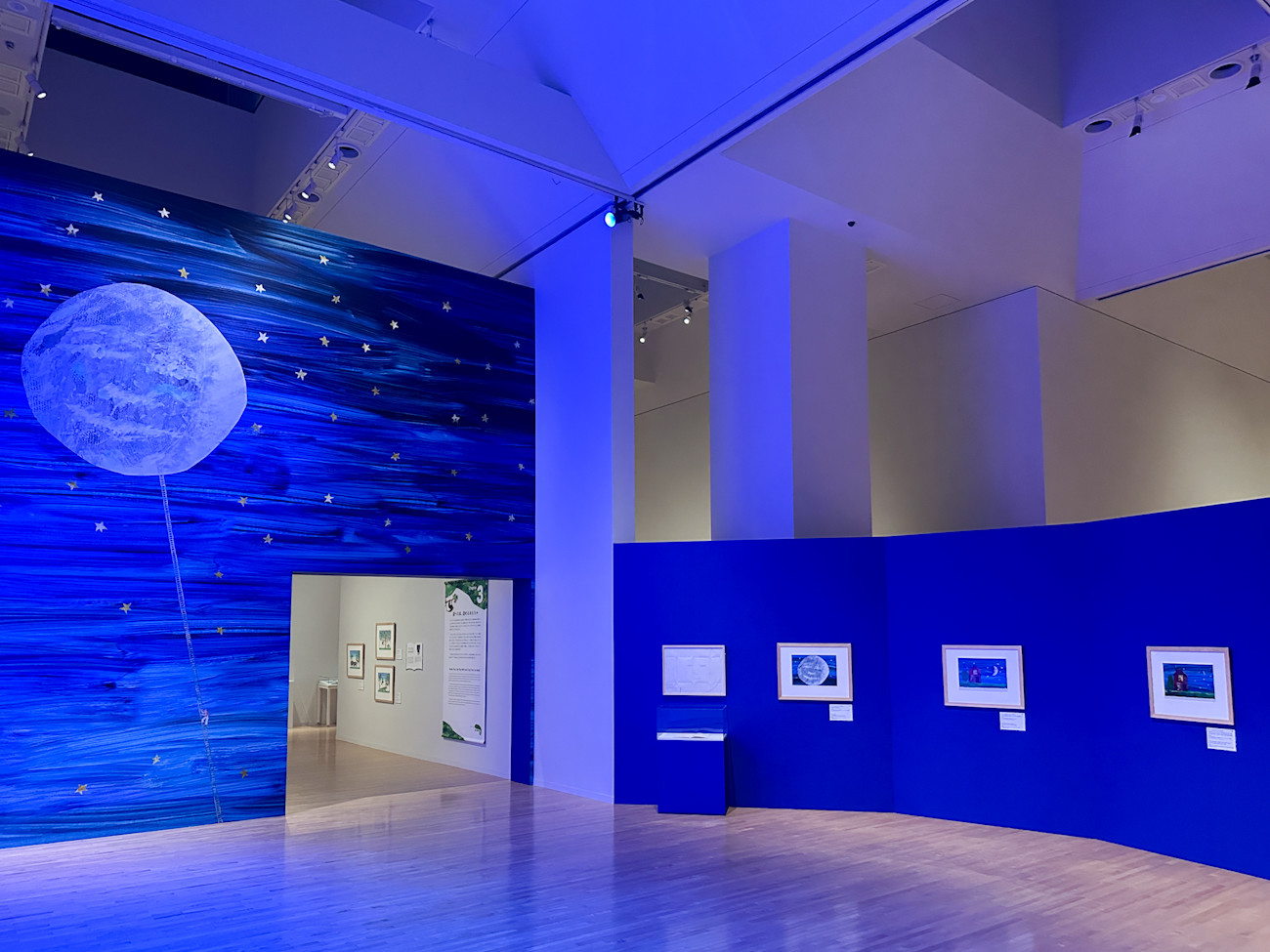 東京都現代美術館「エリック・カール展 はじまりは、はらぺこあおむし」会場