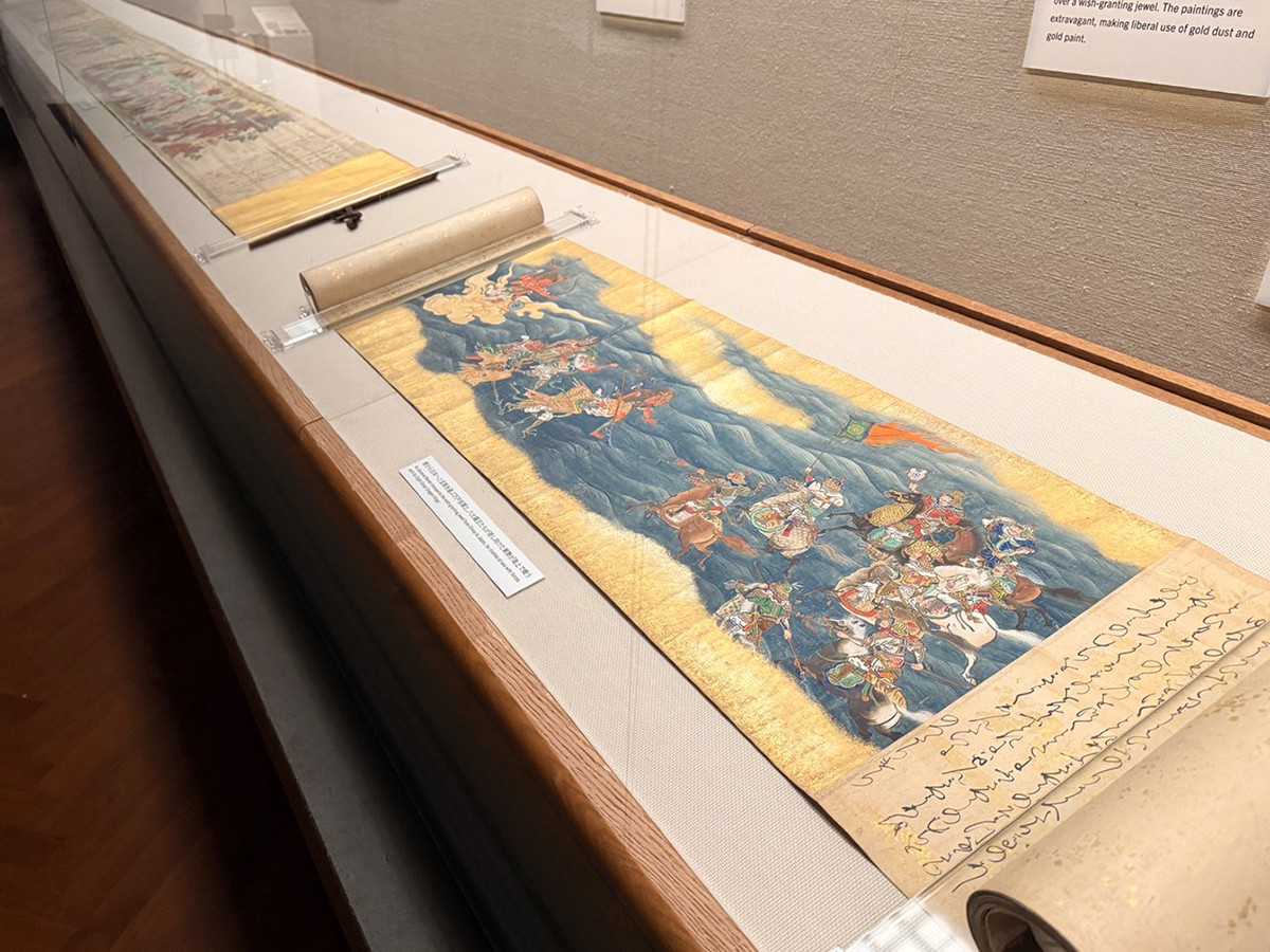 東京国立博物館「アイルランド チェスター・ビーティー・コレクション 日本の絵巻と絵本」会場