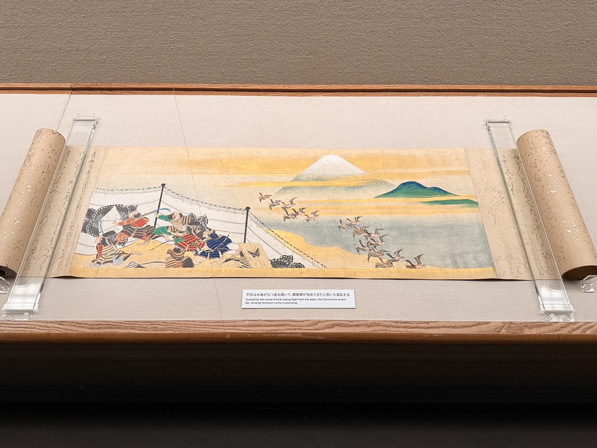 東京国立博物館「アイルランド チェスター・ビーティー・コレクション 日本の絵巻と絵本」会場