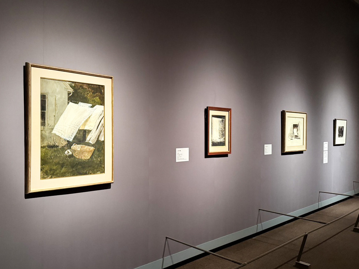 東京都美術館「アンドリュー・ワイエス展」会場