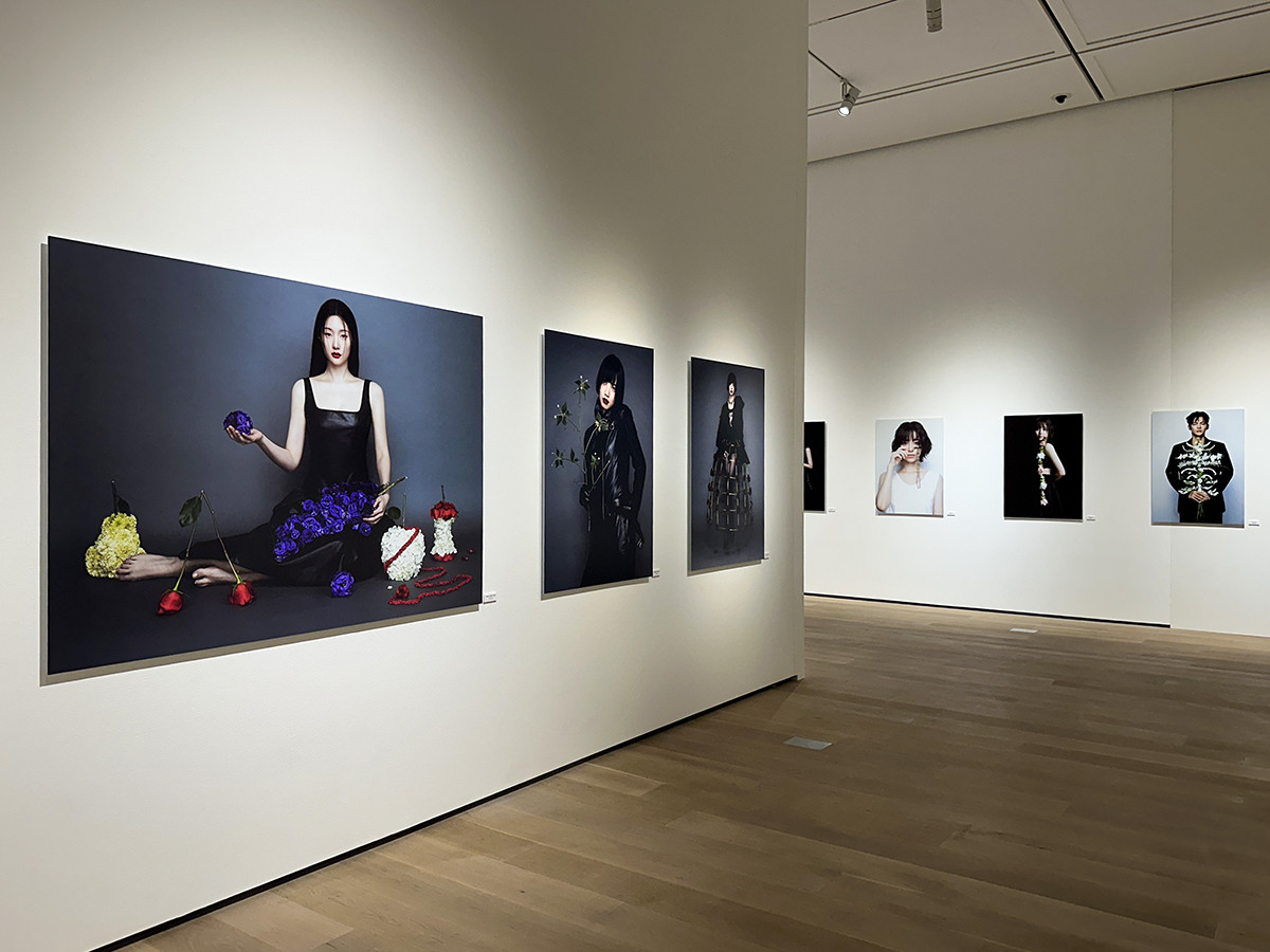 麻布台ヒルズギャラリー「KIM YEONG JUN × YOSHIDA YUNI PHOTO EXHIBITION “Face to face”」会場