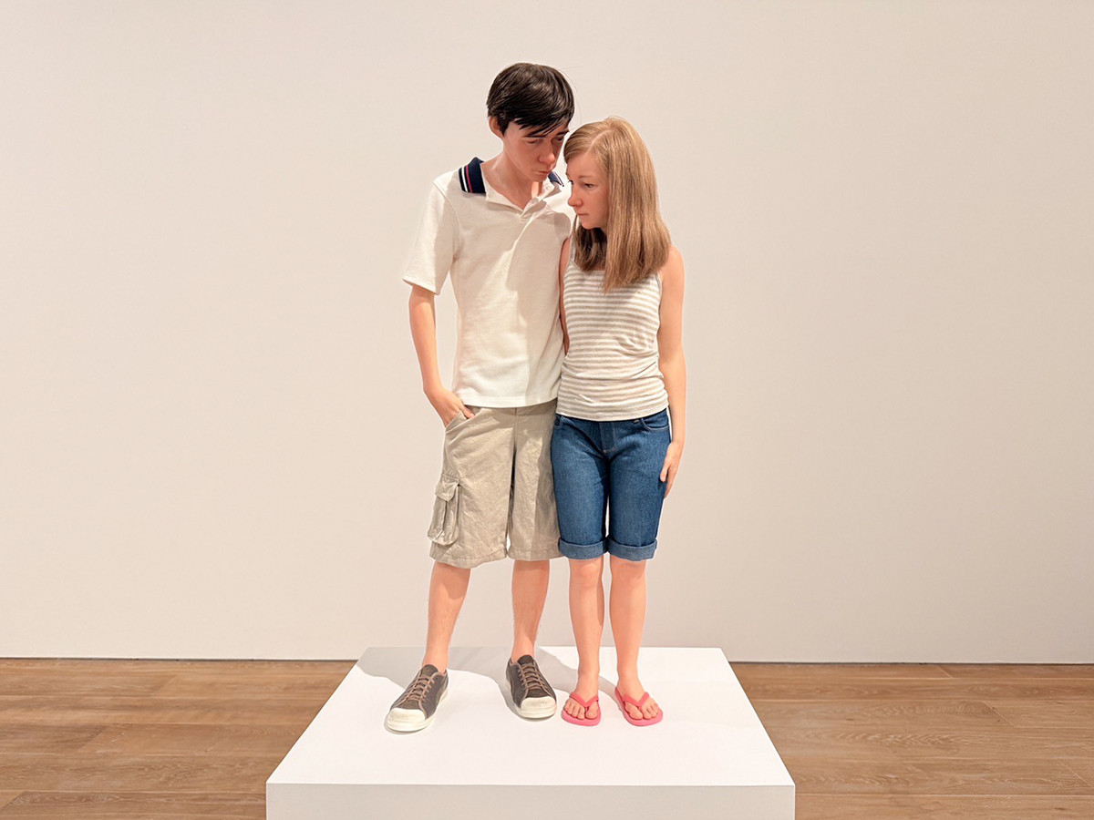 森美術館「ロン・ミュエク」展　会場