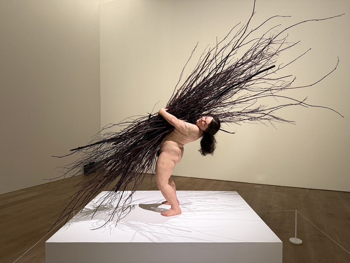 森美術館「ロン・ミュエク」展　会場