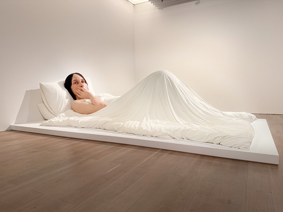 森美術館「ロン・ミュエク」展　会場