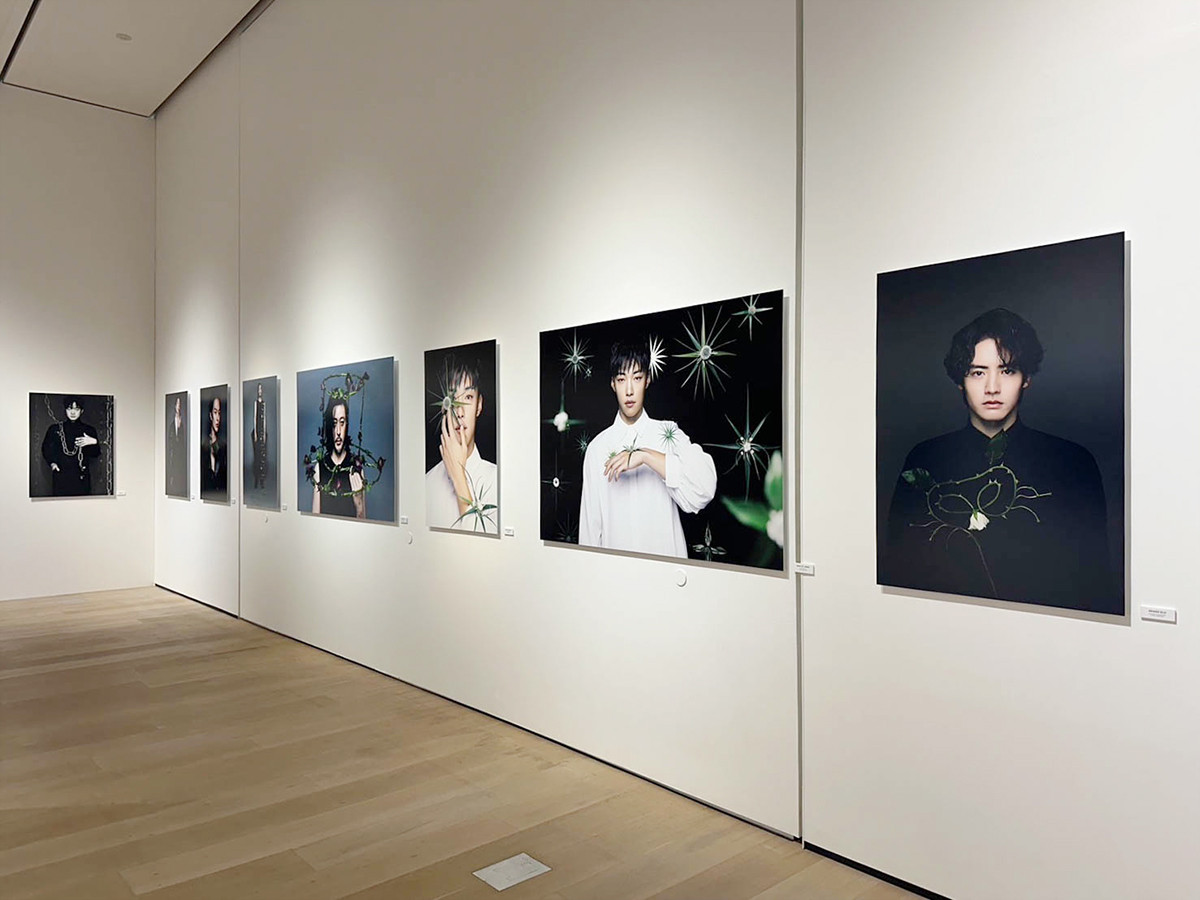 麻布台ヒルズギャラリー「KIM YEONG JUN × YOSHIDA YUNI PHOTO EXHIBITION “Face to face”」会場