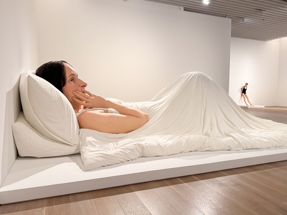 森美術館「ロン・ミュエク」展　会場