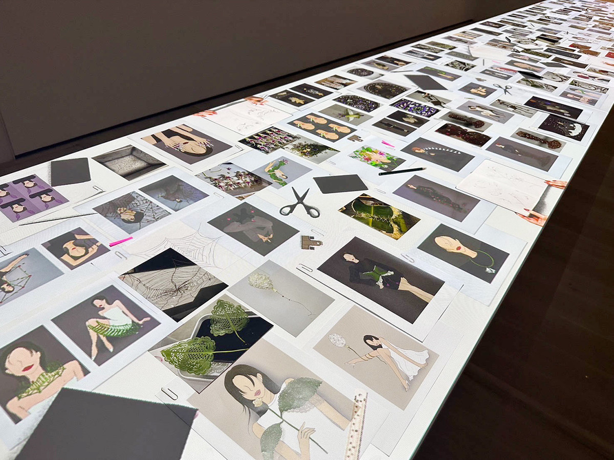 麻布台ヒルズギャラリー「KIM YEONG JUN × YOSHIDA YUNI PHOTO EXHIBITION “Face to face”」会場