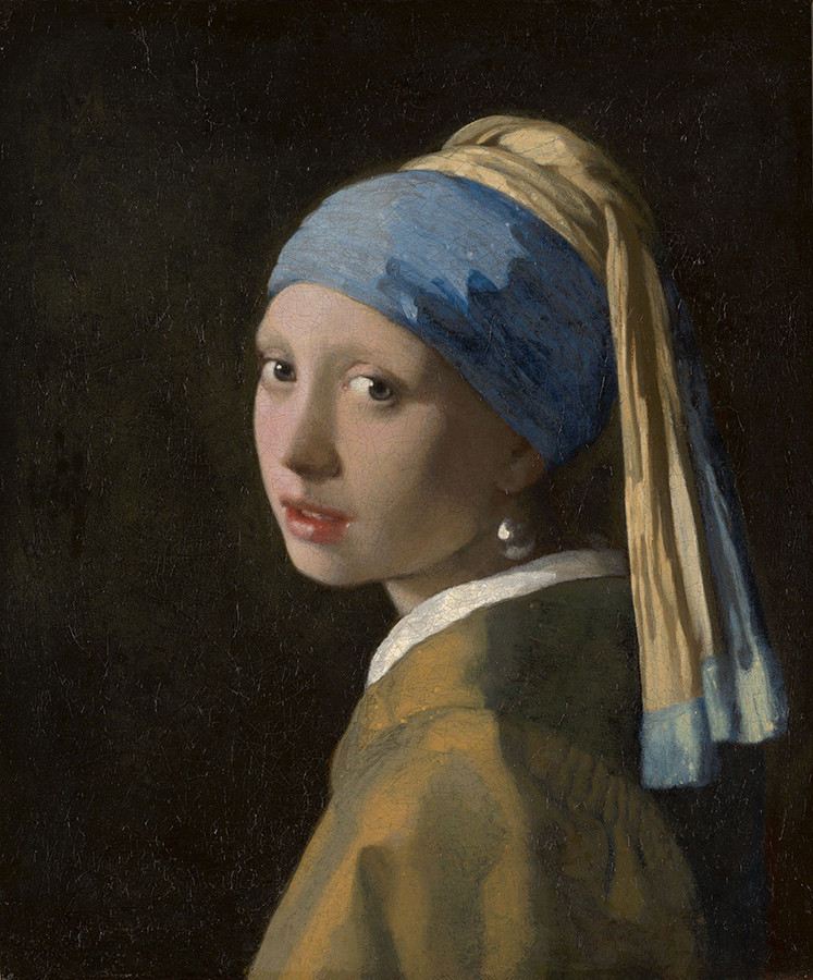 ヨハネス・フェルメール　《真珠の耳飾りの少女》　1665年頃　44.5×39.0 cm　油彩、カンヴァス　マウリッツハイス美術館　© Mauritshuis, The Hague