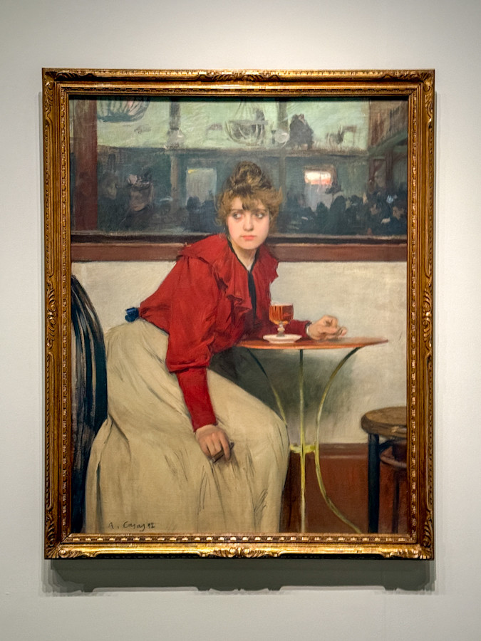 三菱一号館美術館「“カフェ”に集う芸術家―印象派からゴッホ、ロートレック、ピカソまで」会場