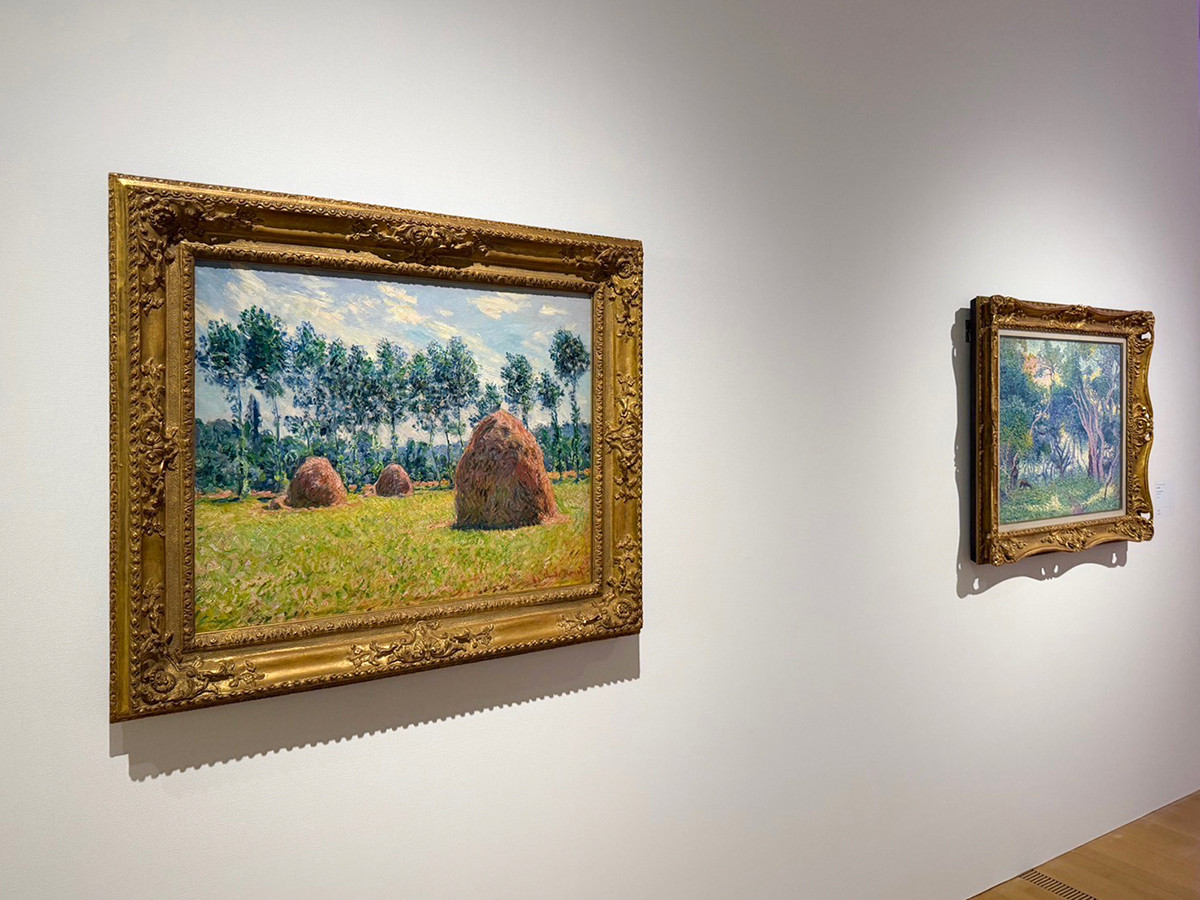 ポーラ美術館「モネ没後100年・開館25周年記念 あたらしい目 ― モネと21世紀のアートる」会場