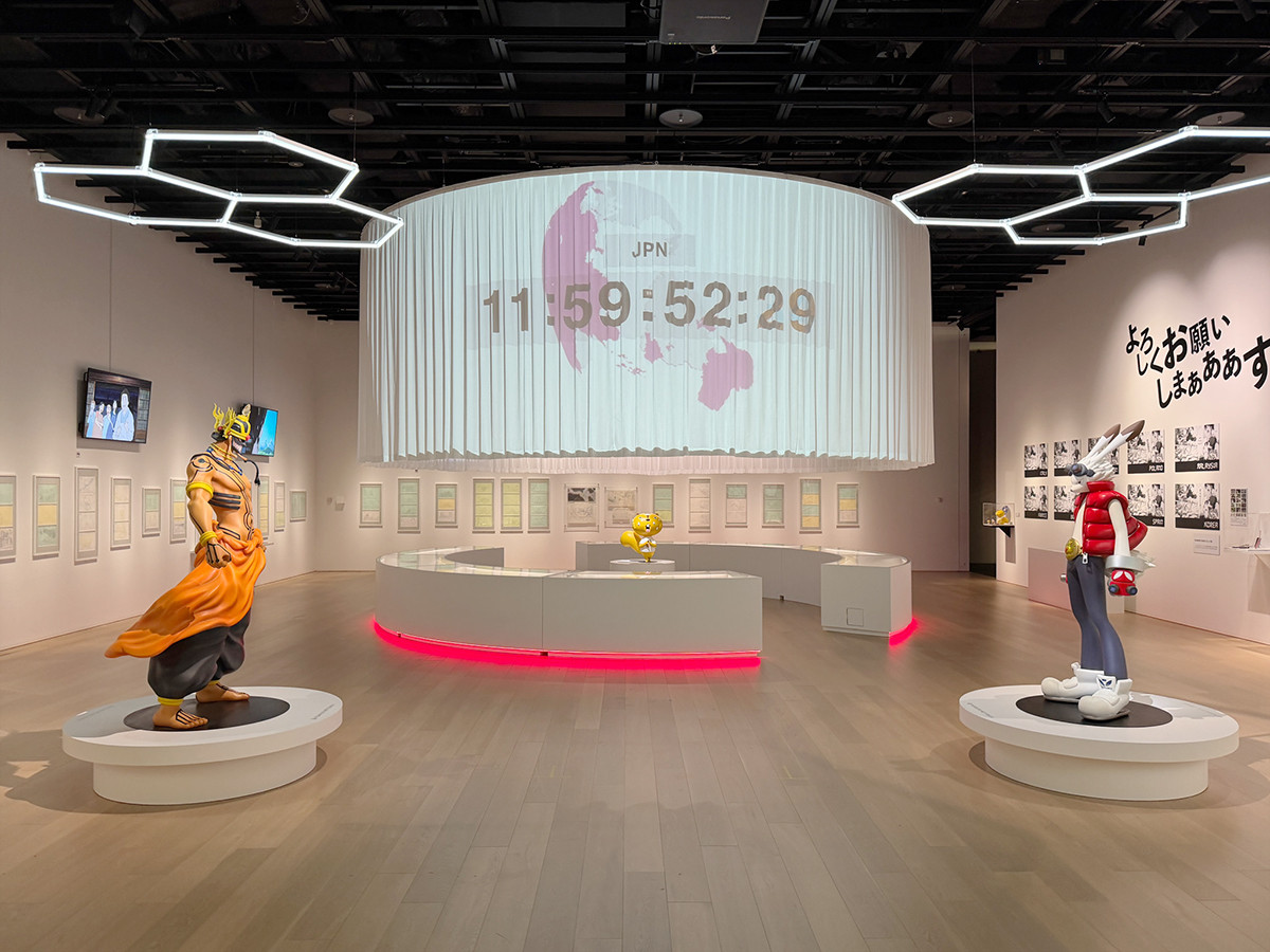 CREATIVE MUSEUM TOKYO「細田守の原点/展」会場より 『サマーウォーズ』エリア