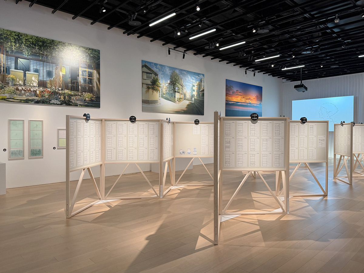 CREATIVE MUSEUM TOKYO「細田守の原点/展」会場より 『時をかける少女』エリア